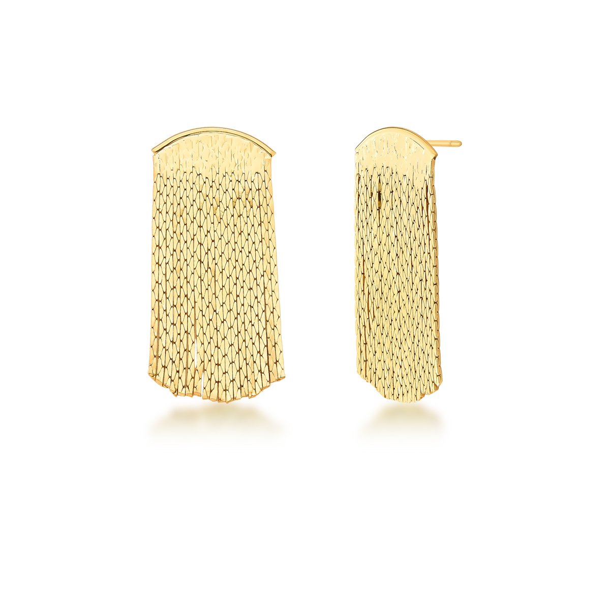 Brinco Véu Dourado